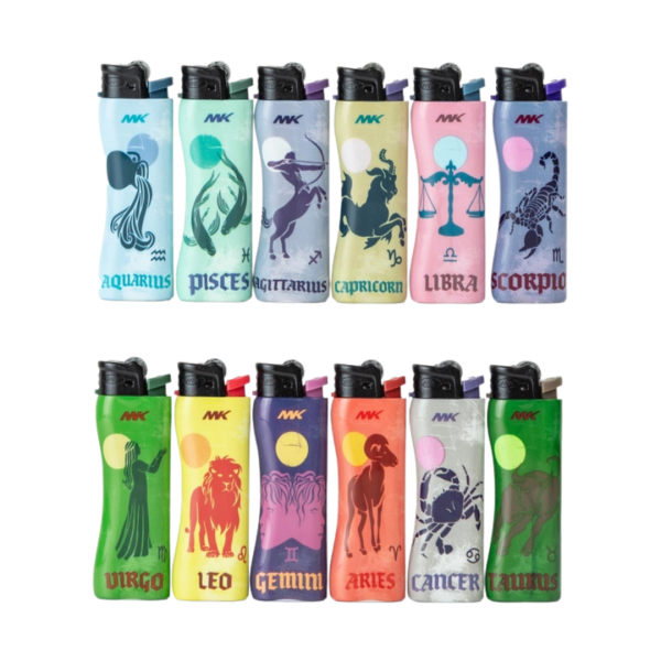 MK Flint Astrology Series Refillable Lighter