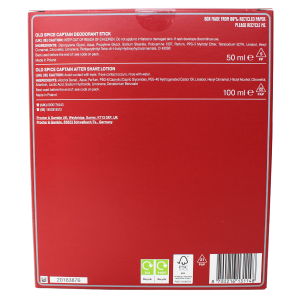 Old Spice Gift Set 2 Piece Father