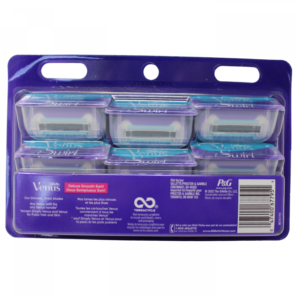 Gillette Venus 8carts Deluxe Smooth