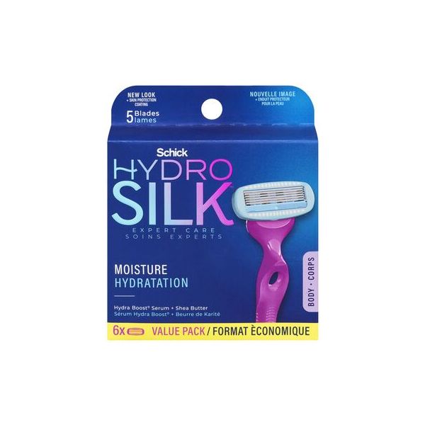 Schick Hydro Silk 6ct Moisture Care