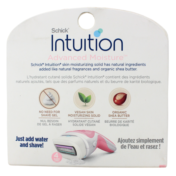 Schick Intuition 6pc Advanced Moisture