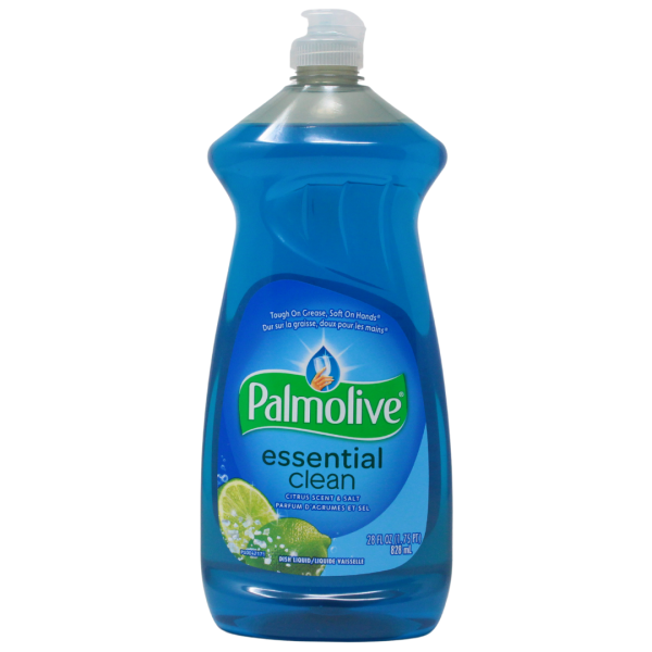 Palmolive Dishwashing Liquid 828ml Essential Clean Citrus Scent & Salt
