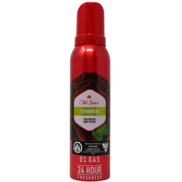Old Spice Body Spray 140ml Timber