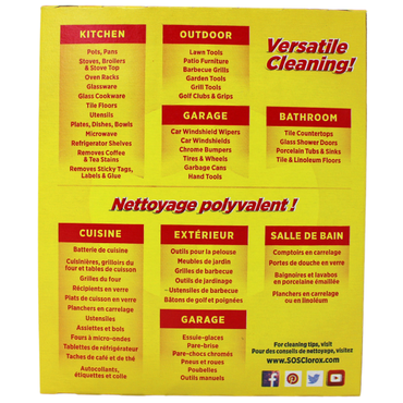 S.O.S Steel Wool Pads 10 Count