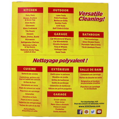 S.O.S Steel Wool Pads 10 Count