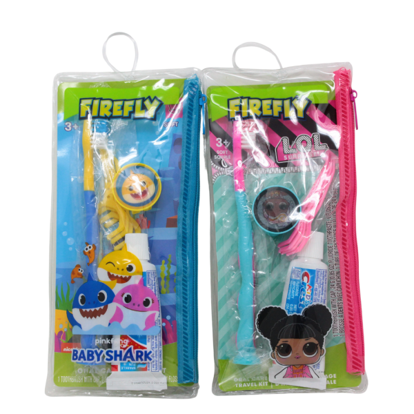 Firefly Kids 3-Piece Dental Kit Assorted