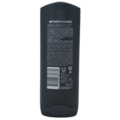 Dove Men+Care Body Wash Minerals and Sage 250mL
