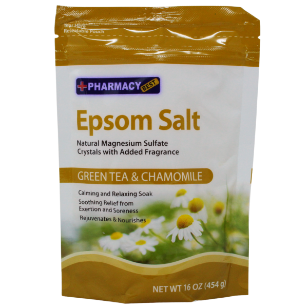 Pharmacy Best Epsom Salt Green and Chamomile 1lb