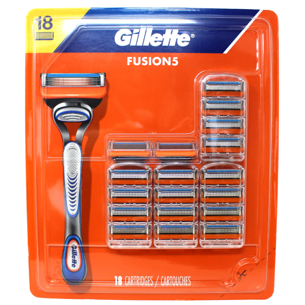Gillette Fusion5 18 Cartridges