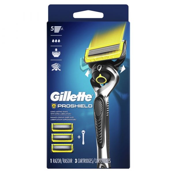 Gillette Fusion5 ProShield 1Razor + 3Cartridges