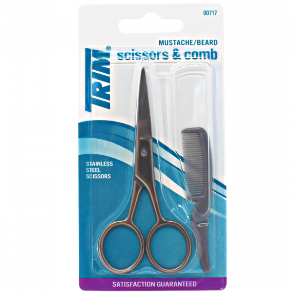 TRIM Scissors & Comb Set