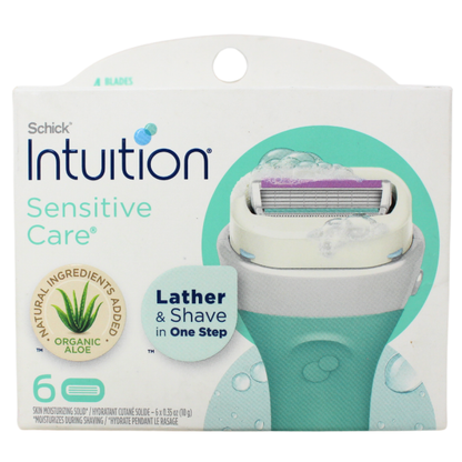 Schick Intuition 6pc Sensitive Care