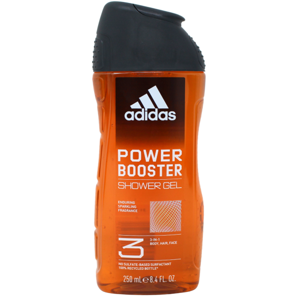 Adidas Body Wash Men Power Booster 3in1 250ml