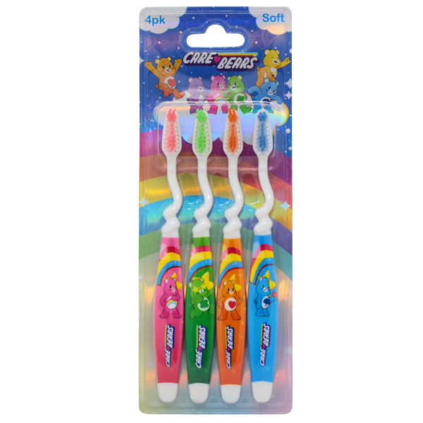 Care Bears Kids Toothbrush Soft 4CT