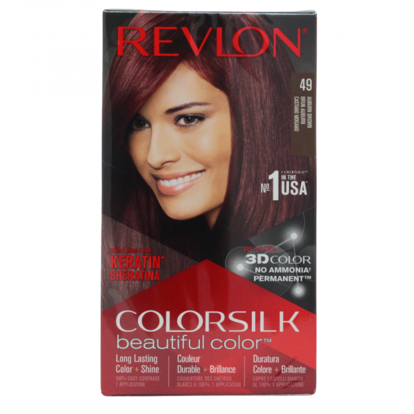 REVLON Colorsilk #49 Auburn Brown