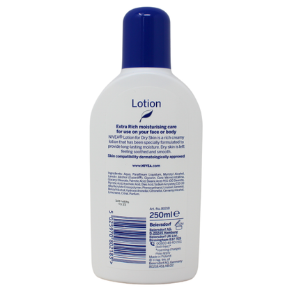 Nivea Bl 250ml Dry Skin