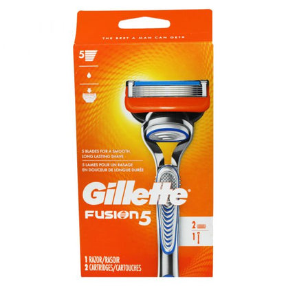 Gillette Fusion5 1 Razor + 2 Cartridges