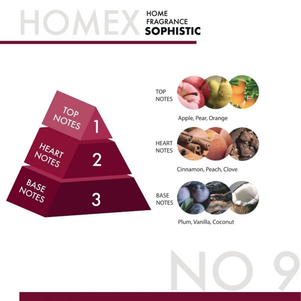 Homex Air Freshener Sophistic 300ml