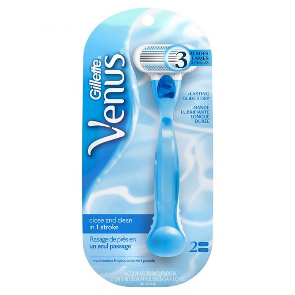 Gillette Venus 1Razor + 2Cartridges
