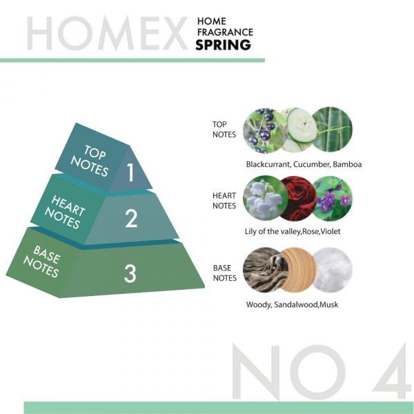 Homex Air Freshener Spring 300ml