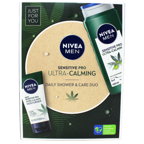 Nivea Gift Set 2 Piece Daily Shower & Care For Men