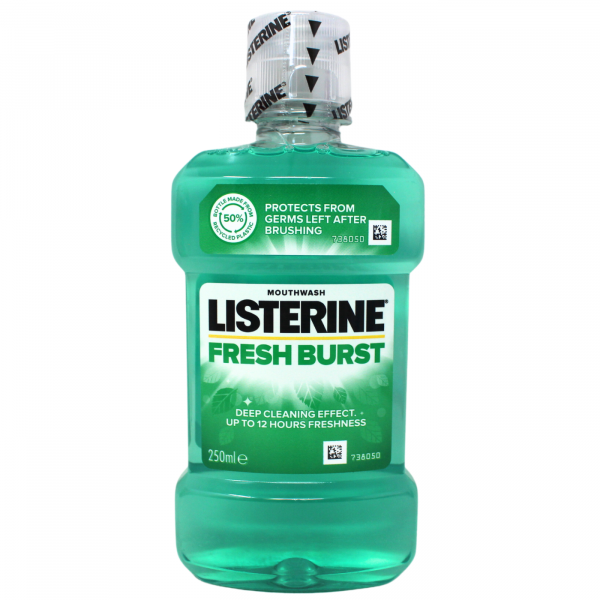 Listerine Mouthwash Fresh Burst 250ml