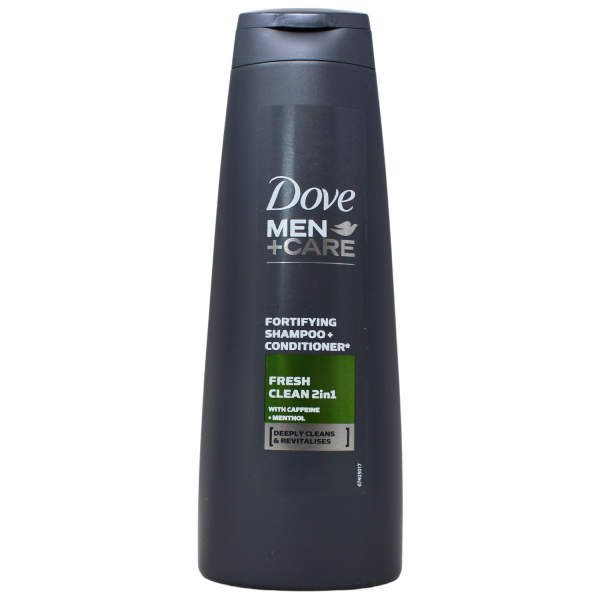 Dove Shampoo 250Ml Men+Care 2In1 Fresh Clean