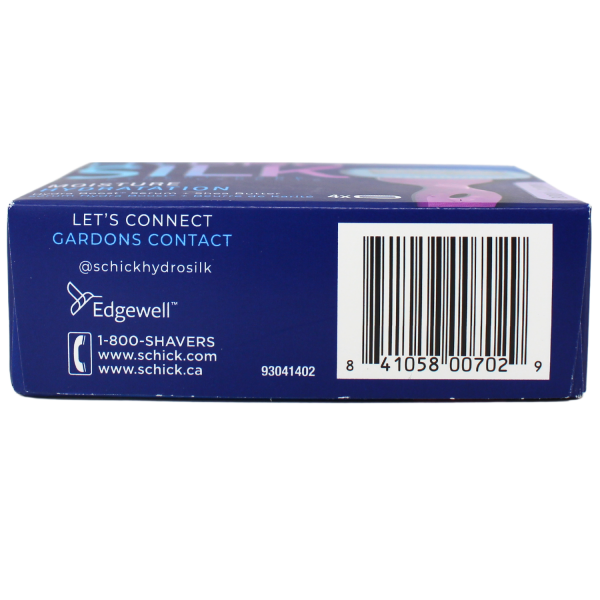 Schick Hydro 4pc Silk Moisture Care