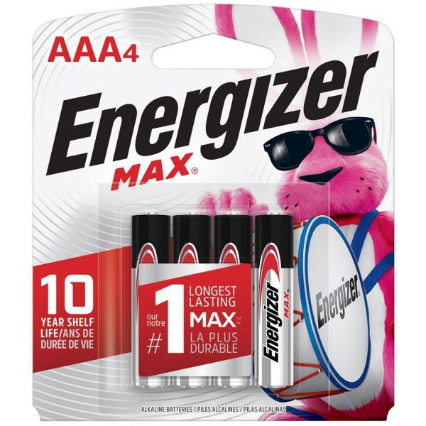 Energizer Max AAA 4ct