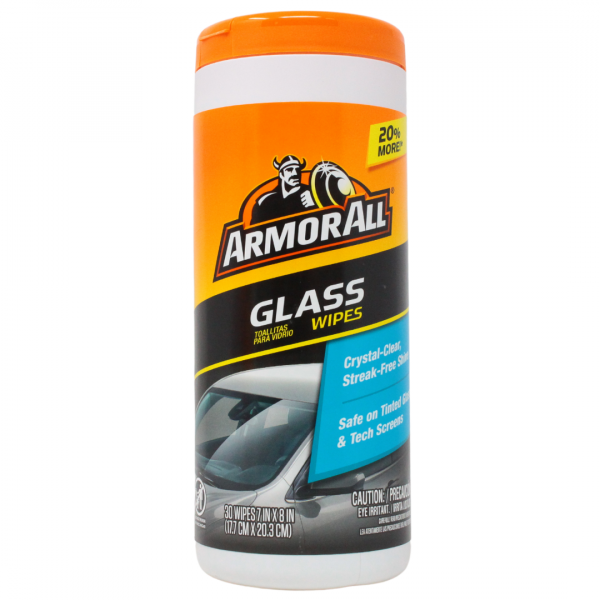 Armor All Glass Wipes 30CT