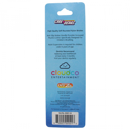Care Bears Kids Toothbrush Soft with Cap 2CT