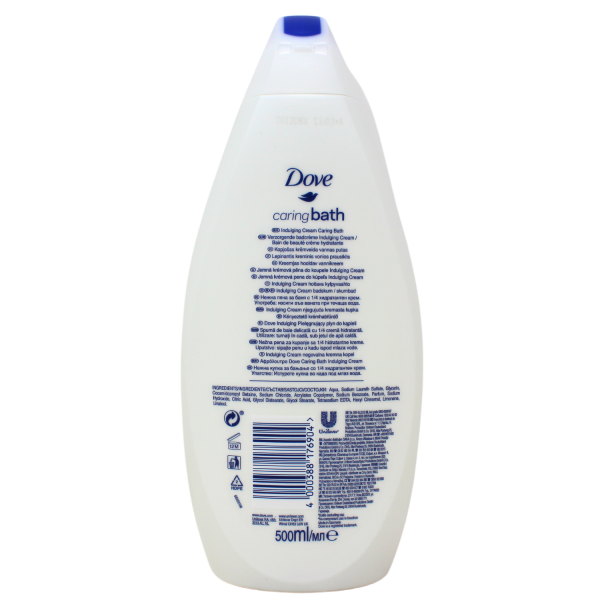 Dove Caring Bath Indulging Cream 500ml