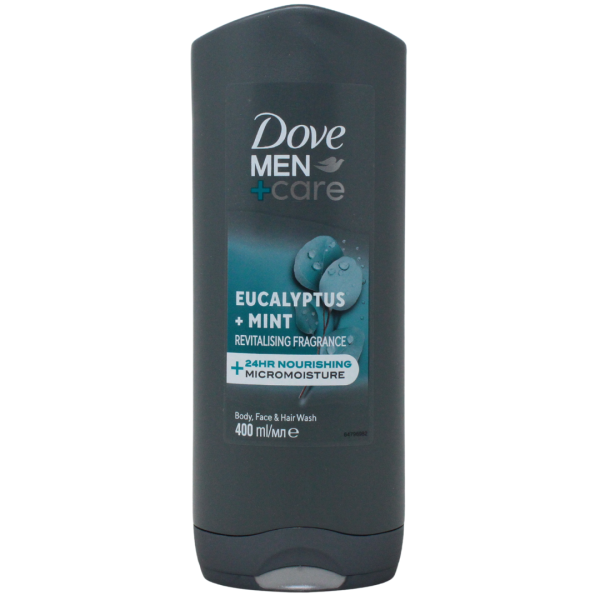 Dove Men+Care Body Wash Eucalyptus 400mL
