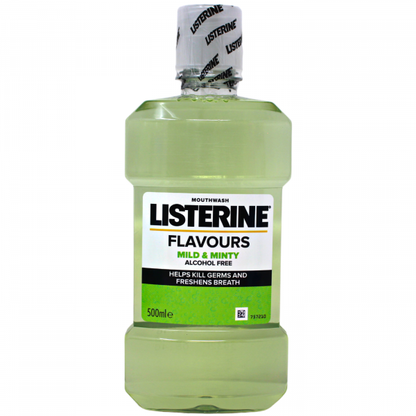 Listerine Mouthwash Mild & Minty 500ml
