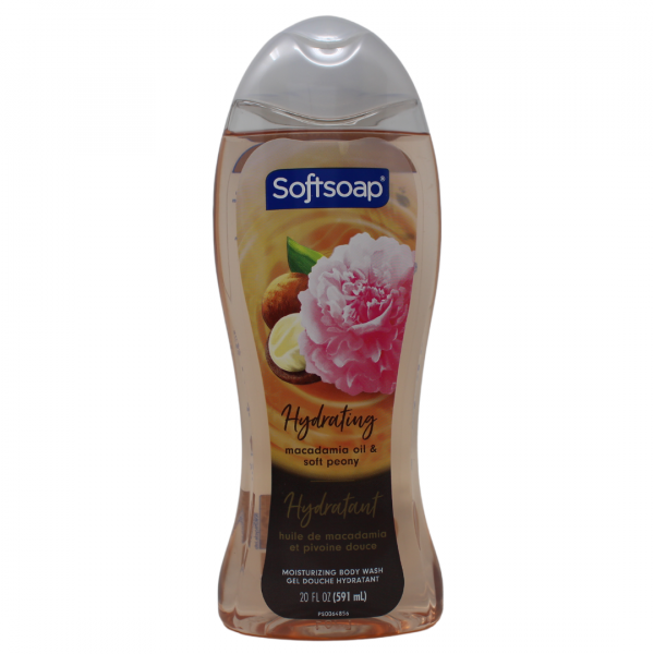 Softsoap Body Wash Macadamia Oil & Soft Peony 591ml