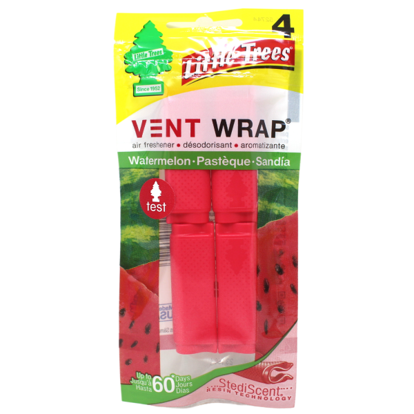 Little Trees Vent Wrap Watermelon 4ct