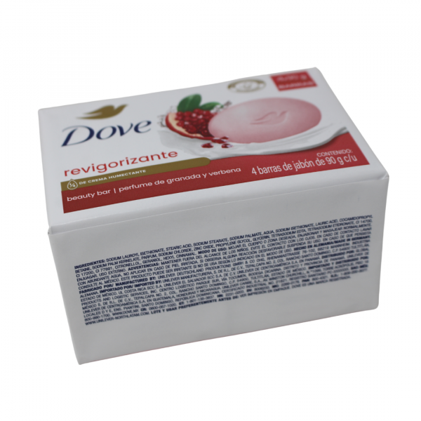 Dove Bar Soap Revive Pomegranate 4ct 90g