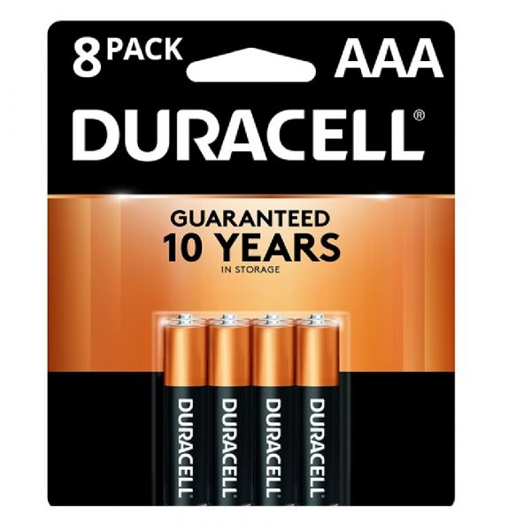 Duracell Coppertop Alkaline AAA Batteries 8ct