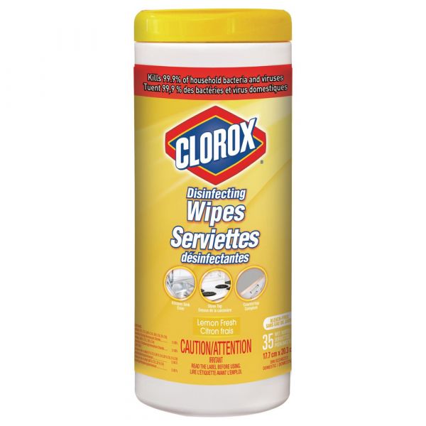 Clorox Disinfecting Wipes Lemon Fresh 35ct