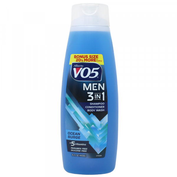 Alberto V05 3In1 443Ml Men Ocean Surge