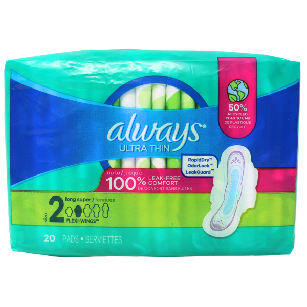 Always Ultra Pads Long Super 20ct