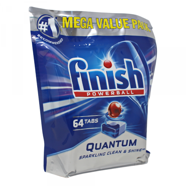 Finish Powerball Quantum Regular 64ct