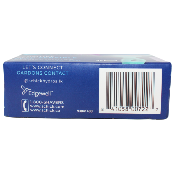 Schick Hydro Silk 4ct Sensitive