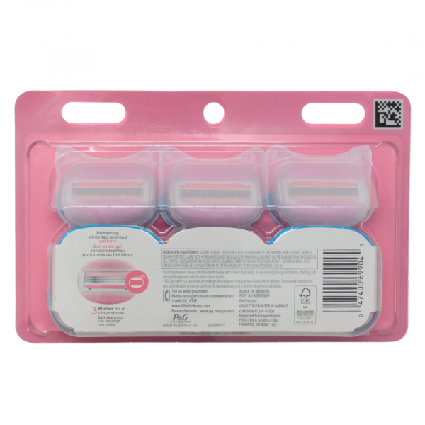 Gillette Venus 8carts Comfortglide White Tea