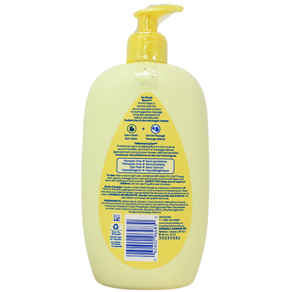 Johnsons Baby Lotion Head-to-Toe 444ml