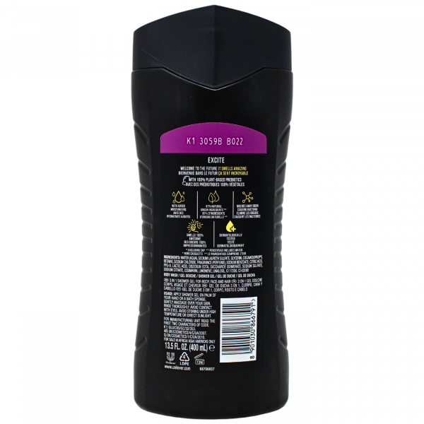 Axe Body Wash Excite 400ml