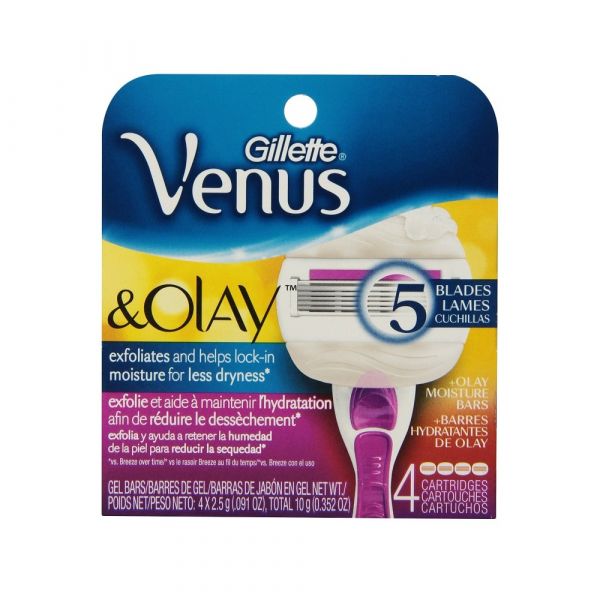 Gillette Venus 4cartsandolay