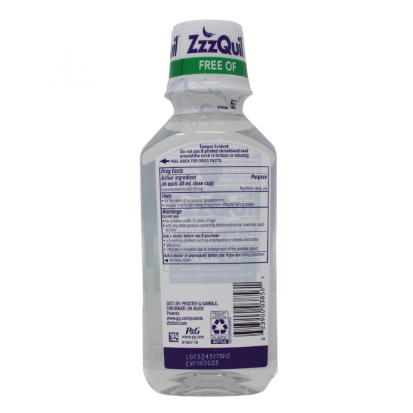 Zzzquil 354ml Night Sleep-aid Soothing Berry