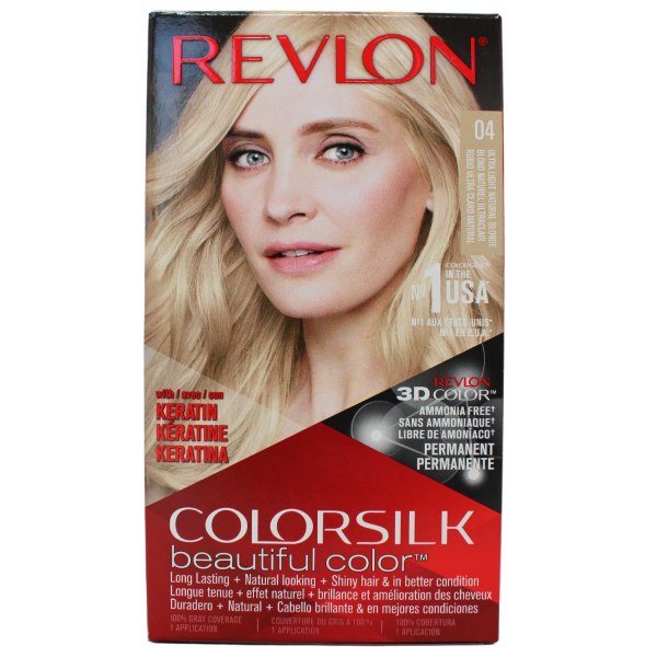 REVLON Colorsilk #04 Ultra Light Natural Blonde