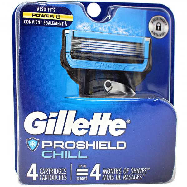 Gillette Fusion5 Proshield Chill 4Cartridges
